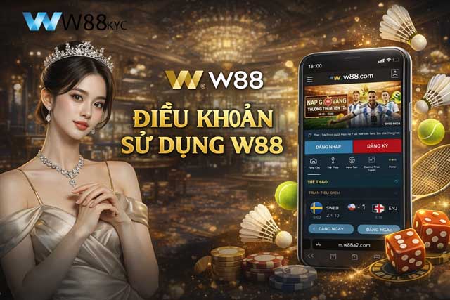 Bản điều khoản sử dụng chính thức tại hệ thống nhà cái W88 Duggee